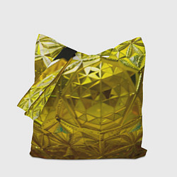 Сумка-шопер Золотой самородок, цвет: 3D-принт