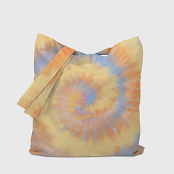 Сумка-шопер Tie-Dye дизайн, цвет: 3D-принт