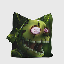 Сумка-шопер Спрингтрап в атаке, цвет: 3D-принт