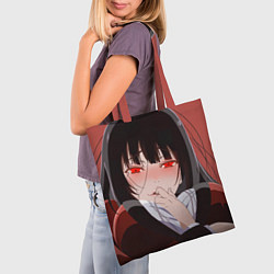 Сумка-шопер Безумный азарт Юмэко Джабами, цвет: 3D-принт — фото 2