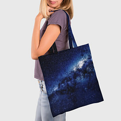 Сумка-шопер Вселенная Стивена Хокинга, цвет: 3D-принт — фото 2