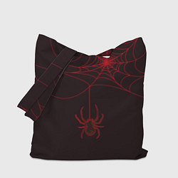 Сумка-шоппер Красная паутина