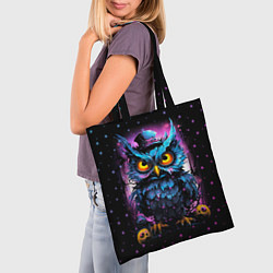 Сумка-шопер Magic owl, цвет: 3D-принт — фото 2