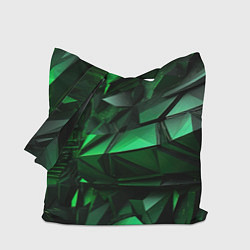 Сумка-шоппер Green abstract