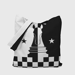 Сумка-шоппер Шахматный конь