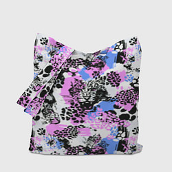 Сумка-шоппер Multicolored wild cats