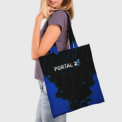 Сумка-шопер Portal games, цвет: 3D-принт — фото 2
