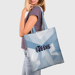 Сумка-шопер Personal Jesus by Depeche Mode, цвет: 3D-принт — фото 2