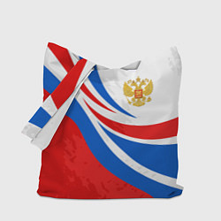 Сумка-шопер Россия - спортивная униформа, цвет: 3D-принт