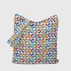 Сумка-шоппер Паттерн из симметричных фигур