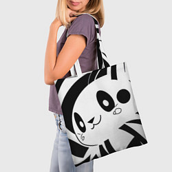 Сумка-шопер Серия милый анимэ монстрик, цвет: 3D-принт — фото 2