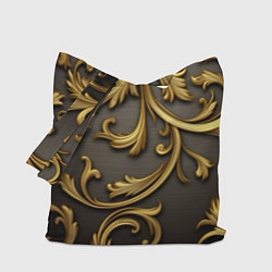 Сумка-шопер Gold abstract, цвет: 3D-принт