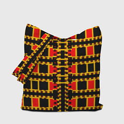 Сумка-шоппер Королевские квадраты