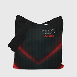 Сумка-шоппер Audi stripes neon