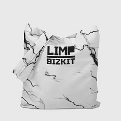 Сумка-шопер Limp bizkit storm black, цвет: 3D-принт