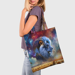 Сумка-шопер Небесный лев, цвет: 3D-принт — фото 2