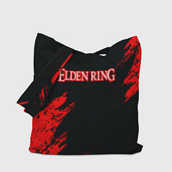 Сумка-шоппер Elden ring краски текстура