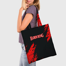 Сумка-шопер Elden ring краски текстура, цвет: 3D-принт — фото 2