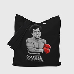Сумка-шопер Rocky Balboa, цвет: 3D-принт