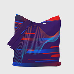 Сумка-шопер Abstraction colored, цвет: 3D-принт