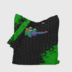 Сумка-шопер Nintendo 64 броня, цвет: 3D-принт