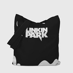 Сумка-шоппер Linkin park краска белая