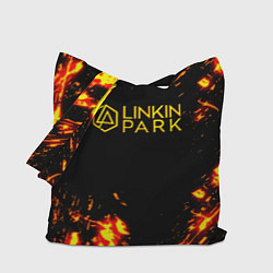 Сумка-шоппер Linkin park огненный стиль