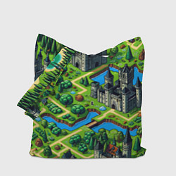 Сумка-шоппер Heroes of Might and Magic - pixel map