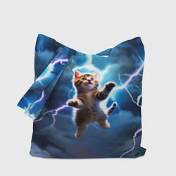 Сумка-шоппер Гром кот и молния
