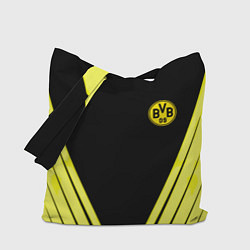 Сумка-шоппер Borussia geometry yellow