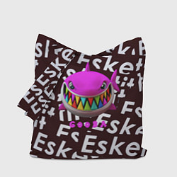 Сумка-шоппер Esskeetit logo pattern