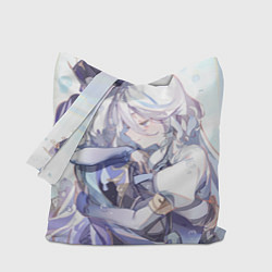 Сумка-шопер Genshin Impact Furina hugs, цвет: 3D-принт