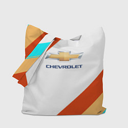 Сумка-шопер Chevrolet line, цвет: 3D-принт