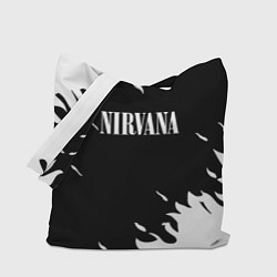 Сумка-шоппер Nirvana текстура огонь