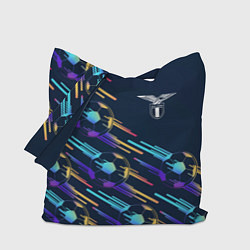 Сумка-шопер Lazio градиентные мячи, цвет: 3D-принт