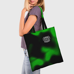 Сумка-шопер Bayer 04 sport halftone, цвет: 3D-принт — фото 2