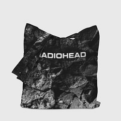 Сумка-шопер Radiohead black graphite, цвет: 3D-принт