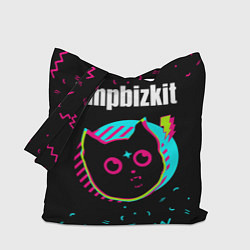 Сумка-шопер Limp Bizkit - rock star cat, цвет: 3D-принт