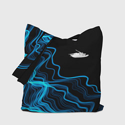 Сумка-шопер Papa Roach sound wave, цвет: 3D-принт
