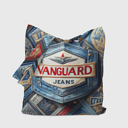 Сумка-шоппер Vanguard denim patchwork - ai art