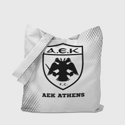 Сумка-шоппер AEK Athens sport на светлом фоне