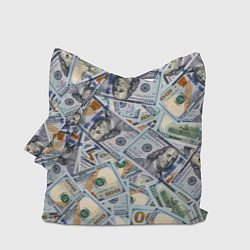Сумка-шоппер Банкноты сто долларов