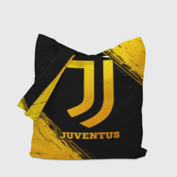 Сумка-шопер Juventus - gold gradient, цвет: 3D-принт