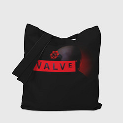 Сумка-шопер Valve afro logo, цвет: 3D-принт