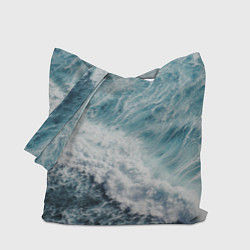 Сумка-шоппер Морская бирюзовая волна