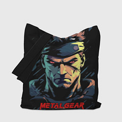 Сумка-шопер Веном Снейк Metal gear game, цвет: 3D-принт
