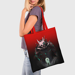 Сумка-шопер Кайдзю - Хибино, цвет: 3D-принт — фото 2