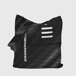 Сумка-шопер OneRepublic metal rock lines, цвет: 3D-принт