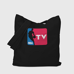 Сумка-шопер NBA tv logo, цвет: 3D-принт