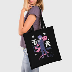 Сумка-шопер Мэгуми: Jujutsu Kaisen, цвет: 3D-принт — фото 2